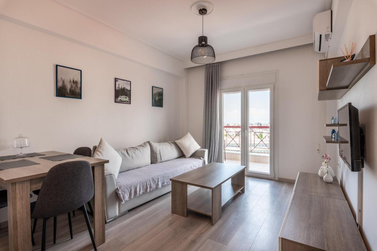 Minimalist Apartments W/ View Salonic Exterior foto